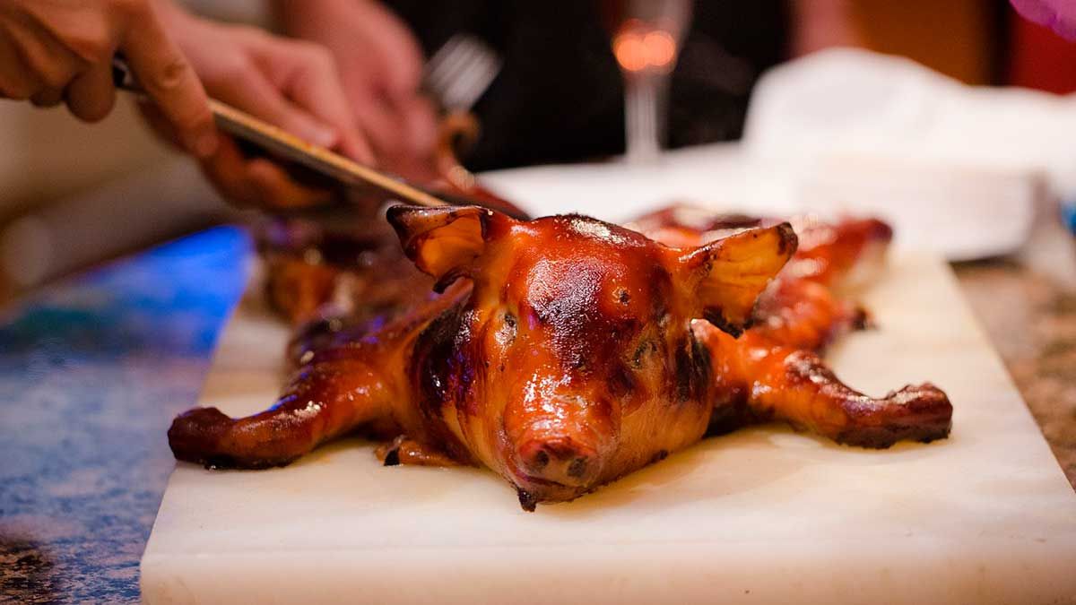 Cochinillo en La Granja