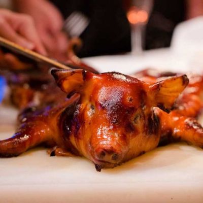 Cochinillo en La Granja