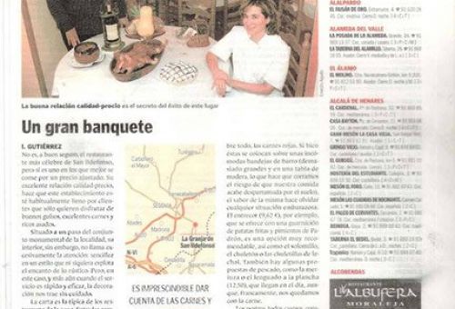 Artículo Un gran banquete